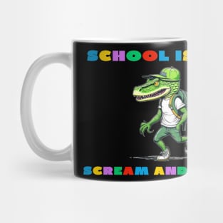 School is out scream and shout Mug